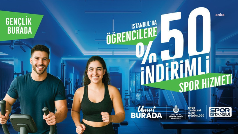 İBB'den Gençlere Müjde: Yüzde 50 İndirim. İstanbul Büyükşehir Belediyesi (İBB) iştiraki Spor İstanbul Duyurdu