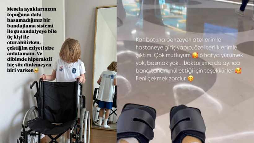 Didem Uzel'den ameliyat paylaşımı: Çektiğim eziyeti anlatamam