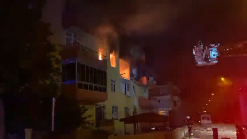 Konya'da doğalgaz patlaması! Yangına döndü. Onlarca yaralı var