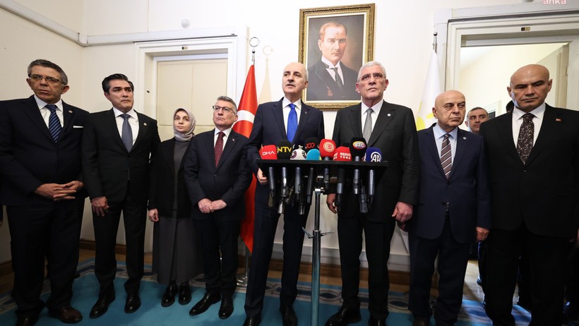 TBMM Başkanı Kurtulmuş'tan DEM Parti'ye ziyaret: Görüşmemiz verimli ve yapıcı geçti