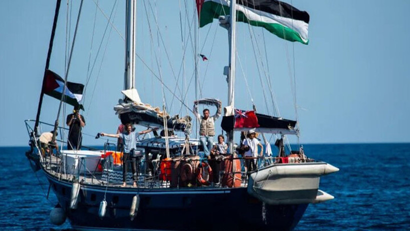 Gazze’ye giden Madleen Gemisi nerede? Madleen Gemisi hangi ülkeye ait, içinde kimler var?