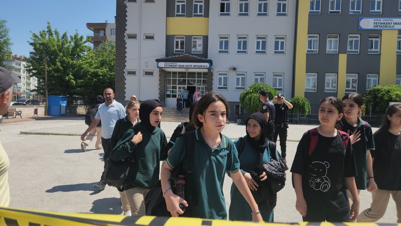 Konya'da okulda silahlı saldırı! Öğretmen öldürüldü