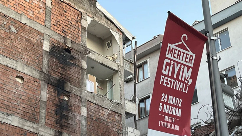 Güngören'de yıkım esnasında şaşkına çeviren olay