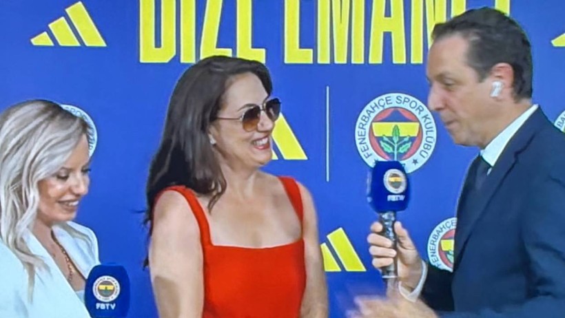 Meltem Cumbul'un kıyafet tercihi ortalığı karıştırdı! Fenerbahçeli taraftarlardan büyük tepki