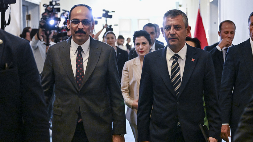 MİT Başkanı İbrahim Kalın, CHP Lideri Özel'i ziyaret etti