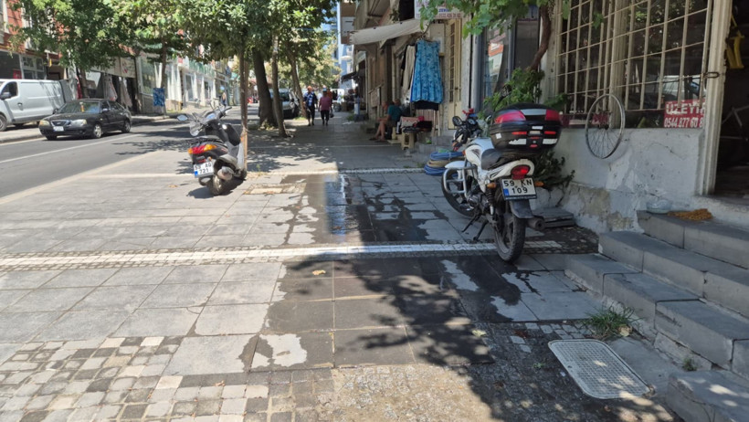 Tekirdağ'da altyapı alarm veriyor! Tonlarca su boşa aktı