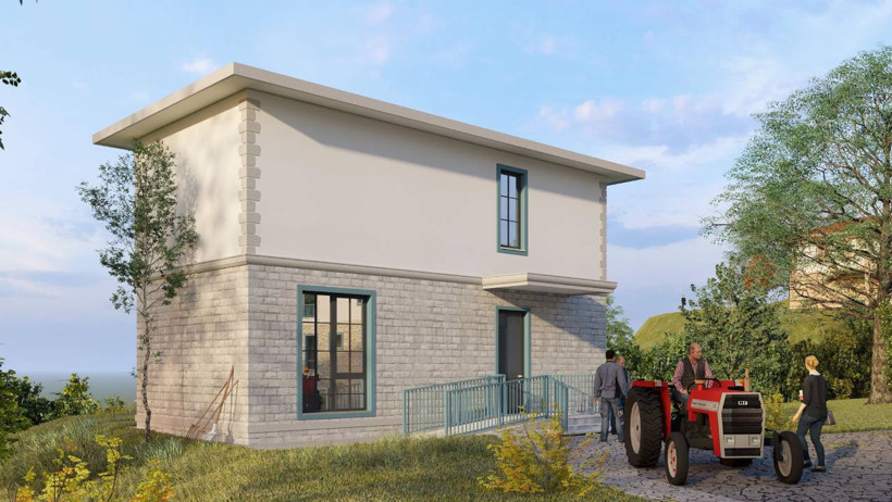 Bakan Kurum, "1 ay içinde temelleri atılacak" sözünü vermişti: Yanan 350 köy evinin inşa süreci başlıyor! 1 yıl içinde tamamlanacak - Resim : 6