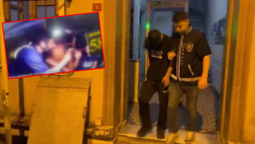 16 yaşındaki şüpheli taksiciyi bıçakladı! Beyoğlu'ndaki dehşet anları kameraya yansıdı