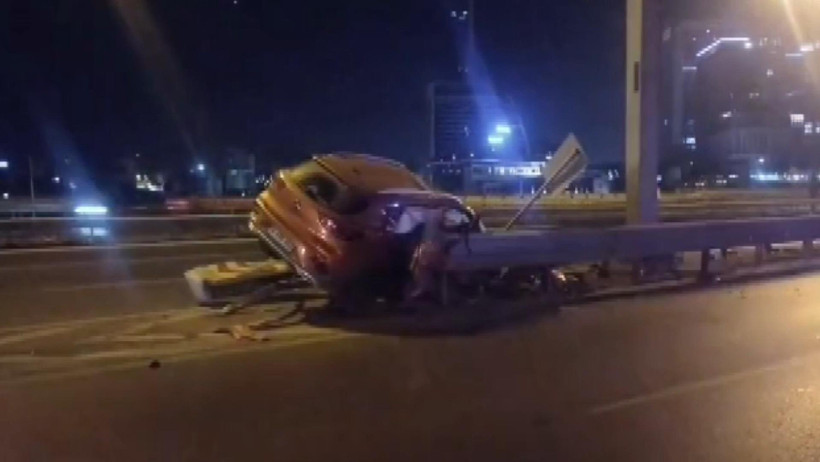 TEM bağlantı yolunda facia! 4 yaralı