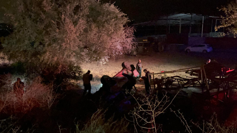 Araç şarampole devrildi! Feci kazada ölü ve yaralılar var - Resim : 2