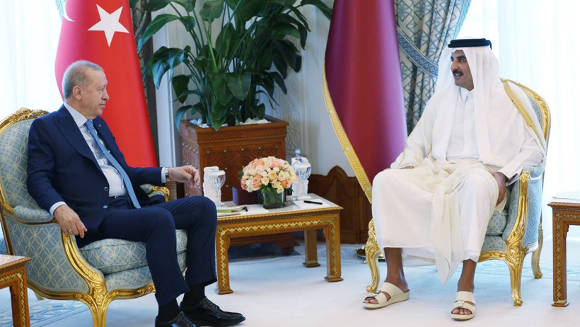 Cumhurbaşkanı Erdoğan, Katar Emiri ile görüştü! İşte masadaki konular - Resim : 2