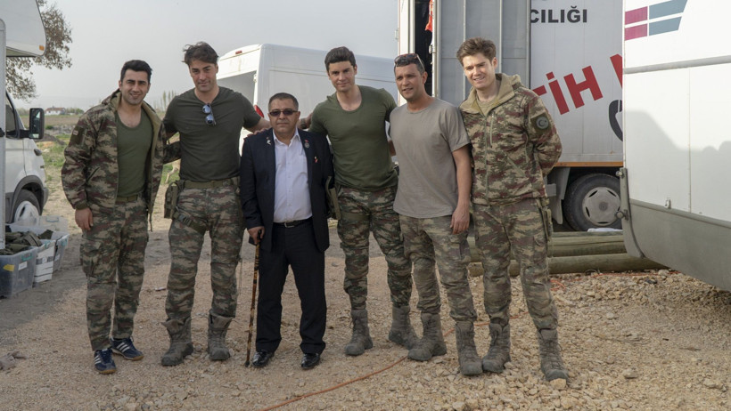 Savaşçı dizisine gazi ziyareti