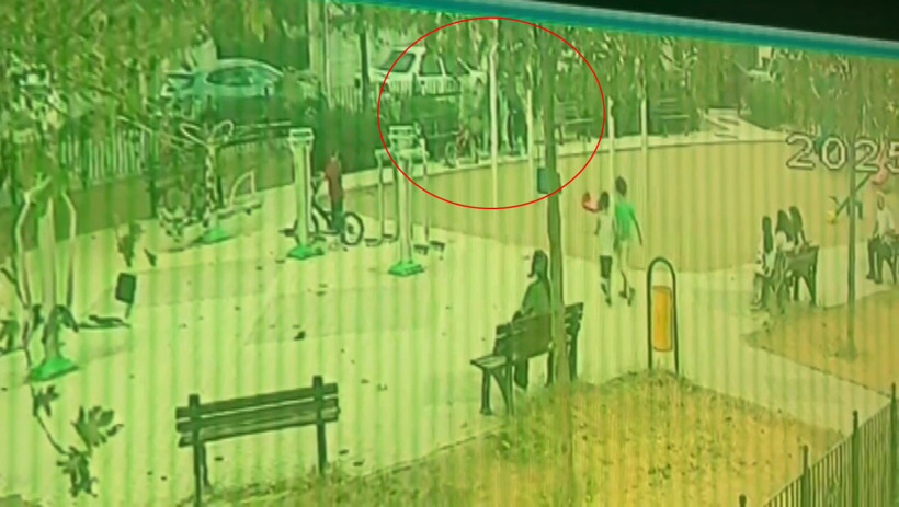 Parkta oynayan çocuk korku dolu anlar yaşadı! - Resim : 4