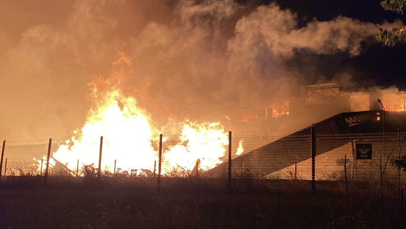 Kereste fabrikasında korkutan yangın! - Resim : 3