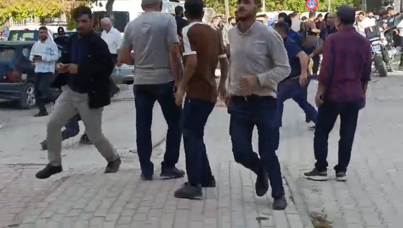 Zabıta Amirliği'nin önünde yumruklu dehşet! - Resim : 4