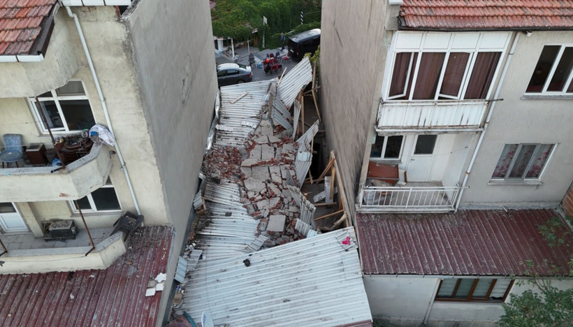 Hava aydınlanınca felaket ortaya çıktı! Depremin etkisi drone ile görüntülendi - Resim : 2