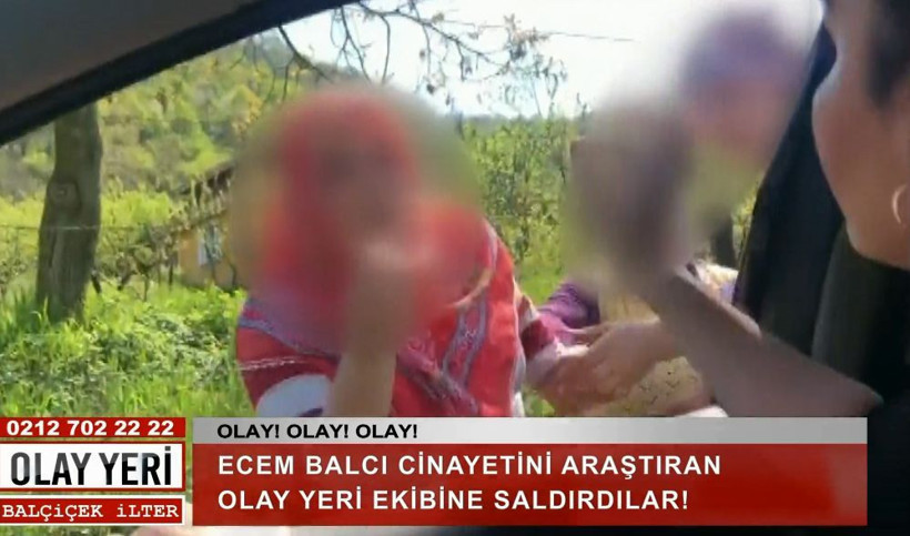 Balçiçek İlter’le Olay Yeri ekibinin muhabirine saldırı!