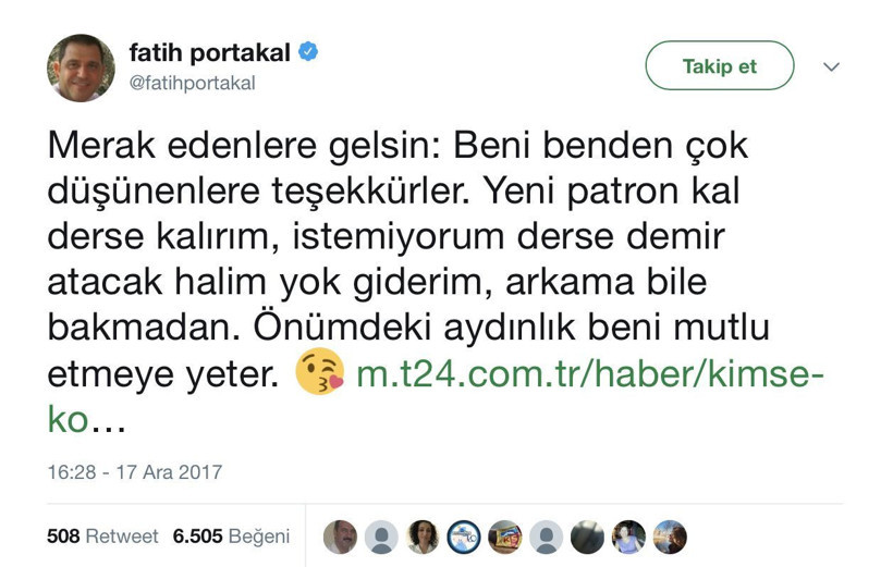 Fatih Portakal'dan flaş açıklama! FOX'tan ayrılacak mı?