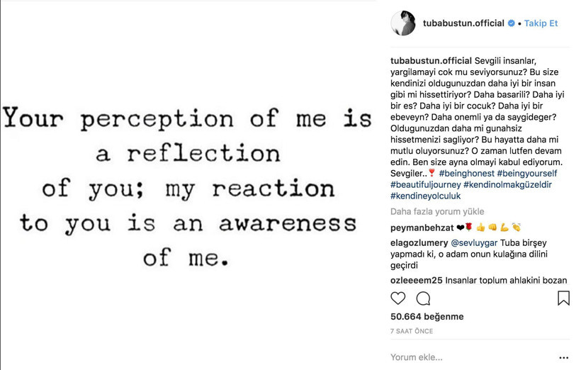 Tuba Büyüküstün: Yargılamayı çok mu seviyorsunuz?