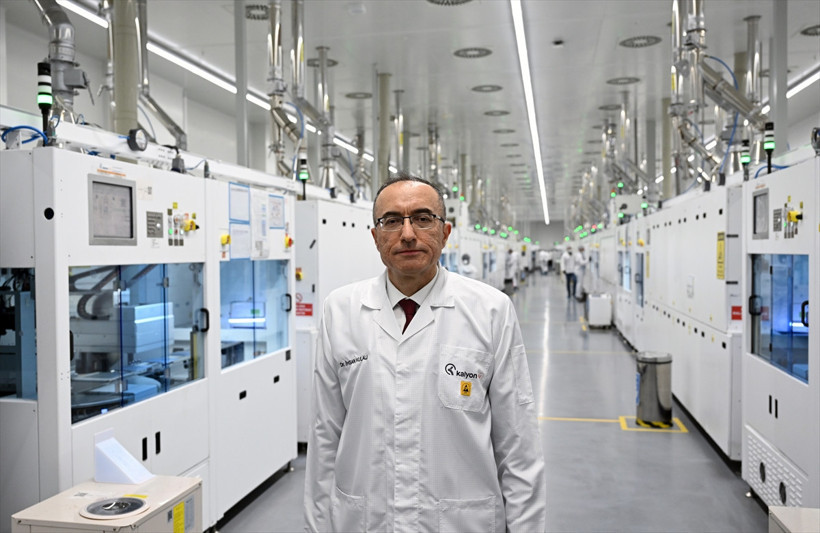 ABD'deki uydu firmaları için güneş hücresi üretiyor - Resim : 2