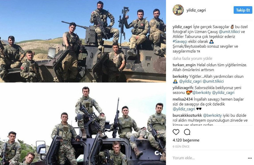 Savaşçı dizisi oyuncularını duygulandıran paylaşım - Resim : 2