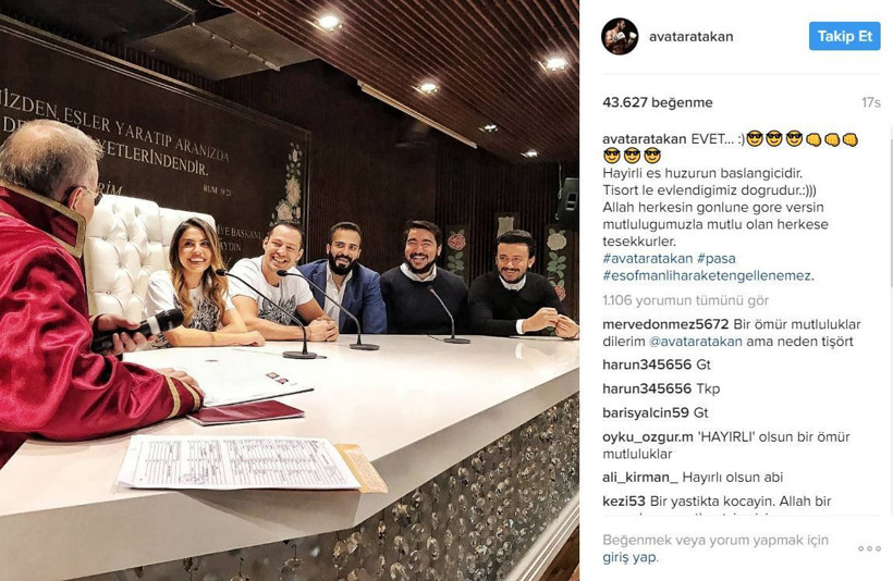 Avatar Atakan imzayı attı, kıyafeti olay oldu!