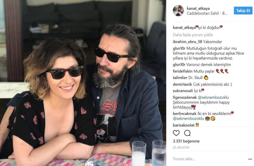 Şebnem Bozoklu ve Kanat Atkaya aşklarını ilan ettiler