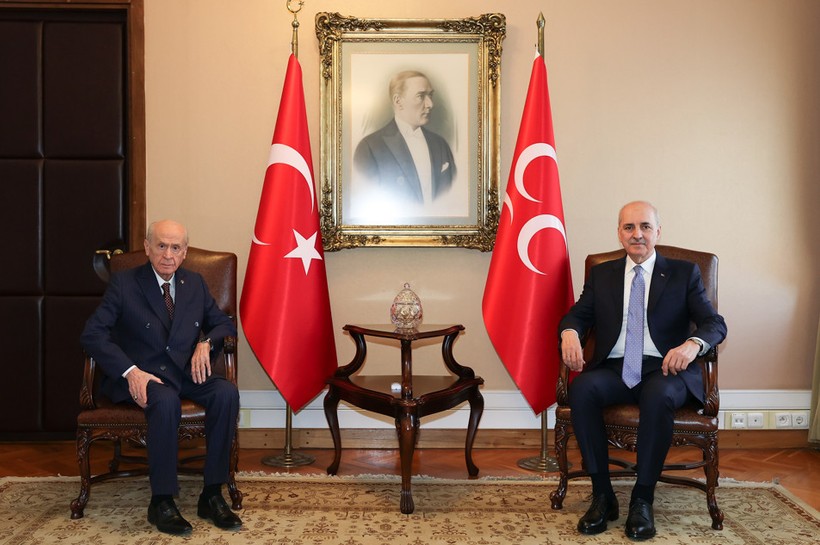 Terörsüz Türkiye sürecinde Meclis nasıl çalışacak? Numan Kurtulmuş'tan Devlet Bahçeli'ye ziyaret! İşte görüşme sonrasında yapılan açıklama - Resim : 2