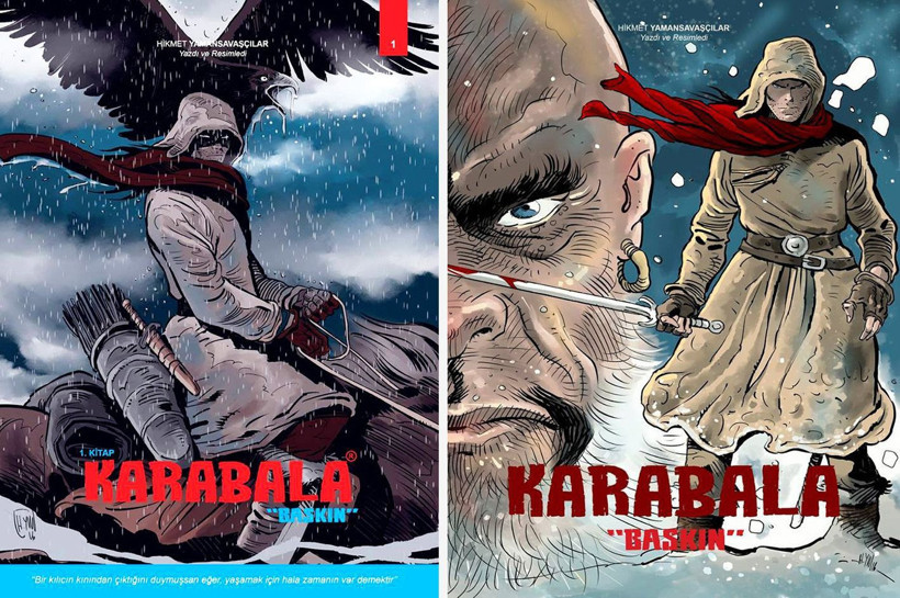 ‘Abdullah Turhan, Kara Murat’ı bana bakarak çizdi’ - Resim : 7