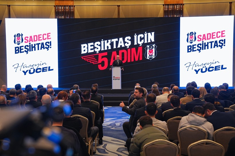 Hüseyin Yücel, "Beşiktaş için 5 adım" vizyonunu açıkladı