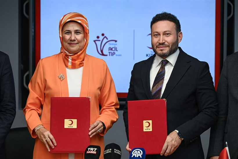 Türk Kızılay ve Acil Tıp Vakfı arasında önemli iş birliği - Resim : 2