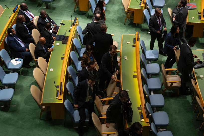 Netanyahu'ya soğuk duş! Salonda hiç kimse kalmadı...