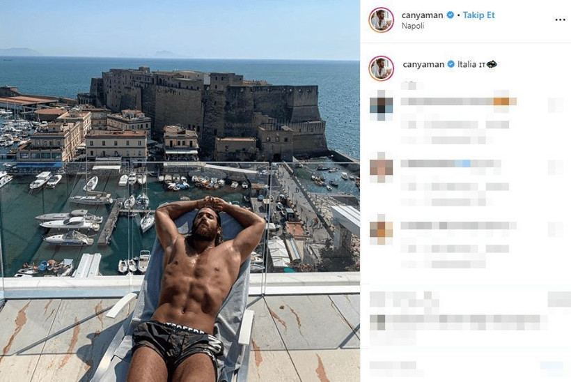 Can Yaman'ın fotoğrafına Ebru Polat'tan olay yorum!