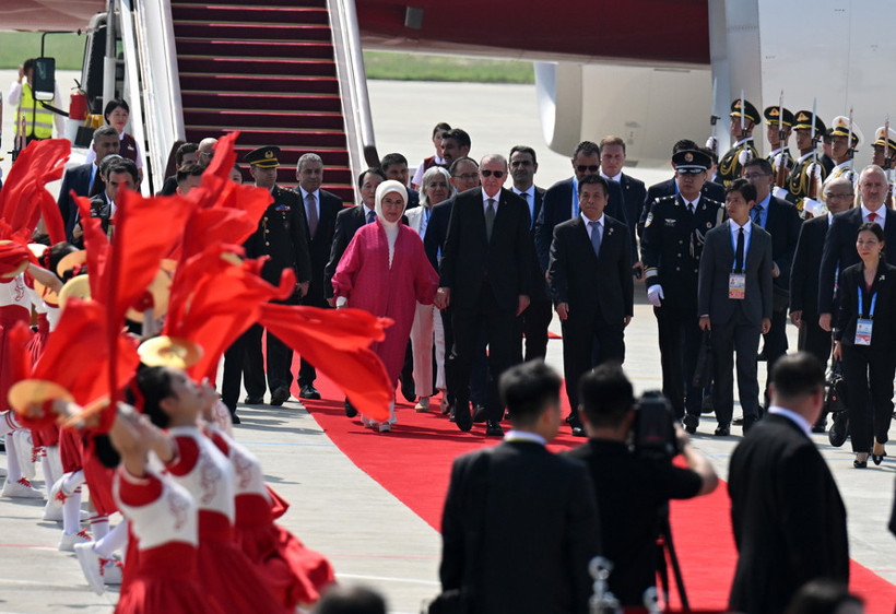 Cumhurbaşkanı Erdoğan, Şanghay zirvesi için Çin'de - Resim : 2