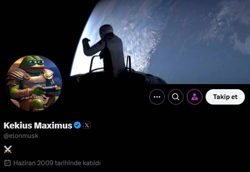 Elon Musk X'te adını değiştirdi! Kripto değeri yüzde 400 fırladı