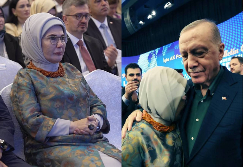 Cumhurbaşkanı Erdoğan'ın tarihi konuşmasında duygu dolu anlar! Emine Erdoğan, gözyaşlarını tutamadı - Resim : 2