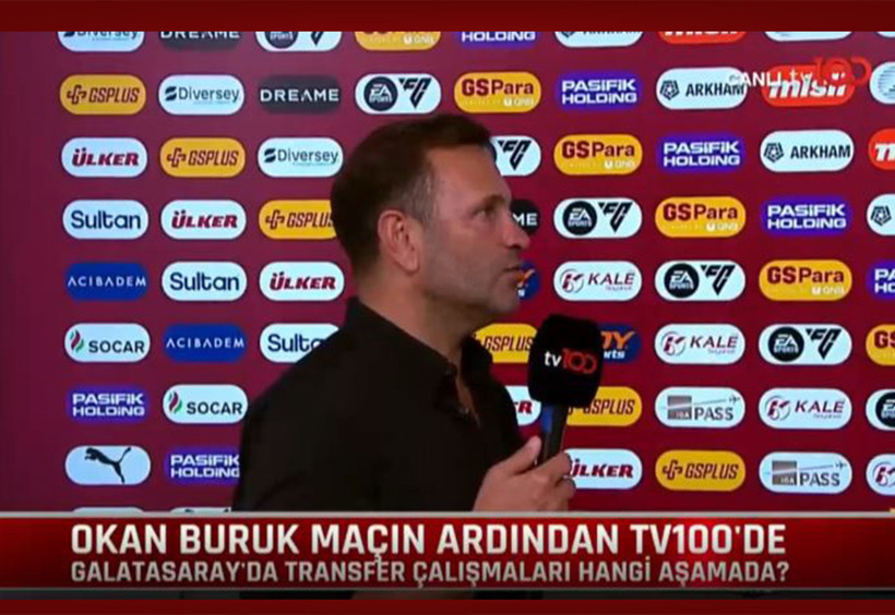 Galatasaray Teknik Direktörü Okan Buruk tv100'e konuştu! Transfer için 2 mevkiyi açıkladı