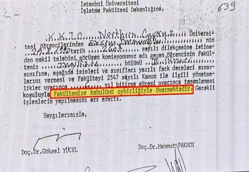 Ekrem İmamoğlu'nun diplomasıyla ilgili belge yayınladılar: Bir kişi için değil başvuran 51 kişi için bu karar verildi - Resim : 4