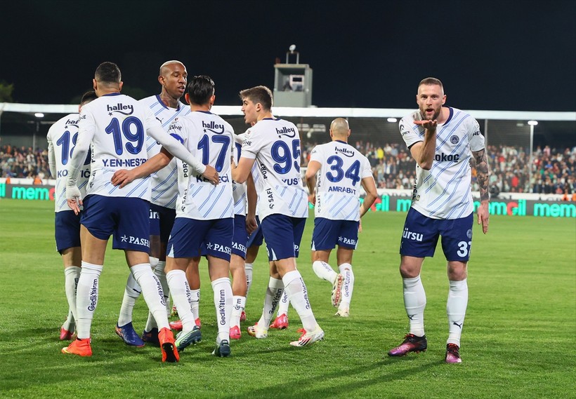 Bodrumspor karşısında rahat oyun. Fenerbahçe maçı ilk yarıda kopardı