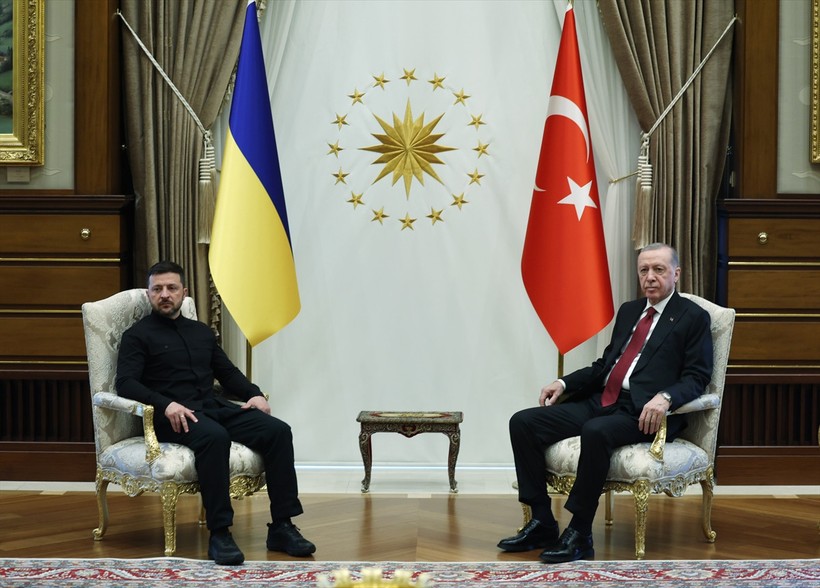 Cumhurbaşkanı Erdoğan ve Zelenski bir araya geldi. Zelenski'den kritik açıklamalar - Resim : 2