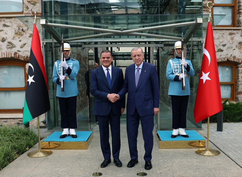 İstanbul'da Türkiye-İtalya-Libya zirvesi gerçekleştirildi - Resim : 2