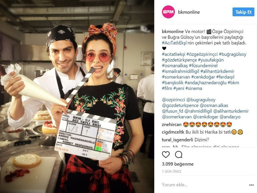 Özge Özpirinççi ve Buğra Gülsoy yeniden aynı projede