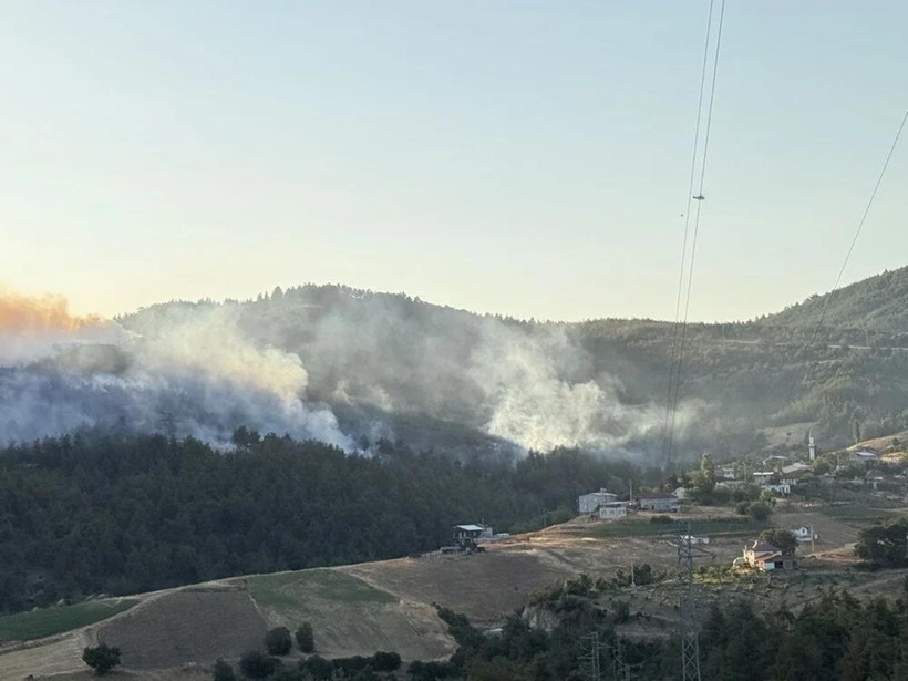 Orman yangınlarıyla mücadele sürüyor! İşte son durum - Resim : 2