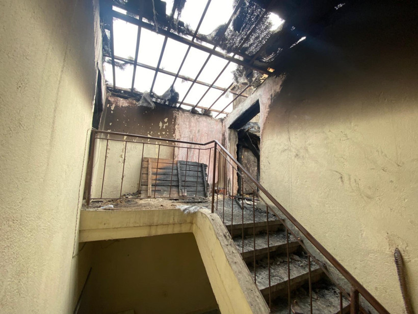 Kahreden olay! Yangından sonra kadının cesedi bulundu - Resim : 2