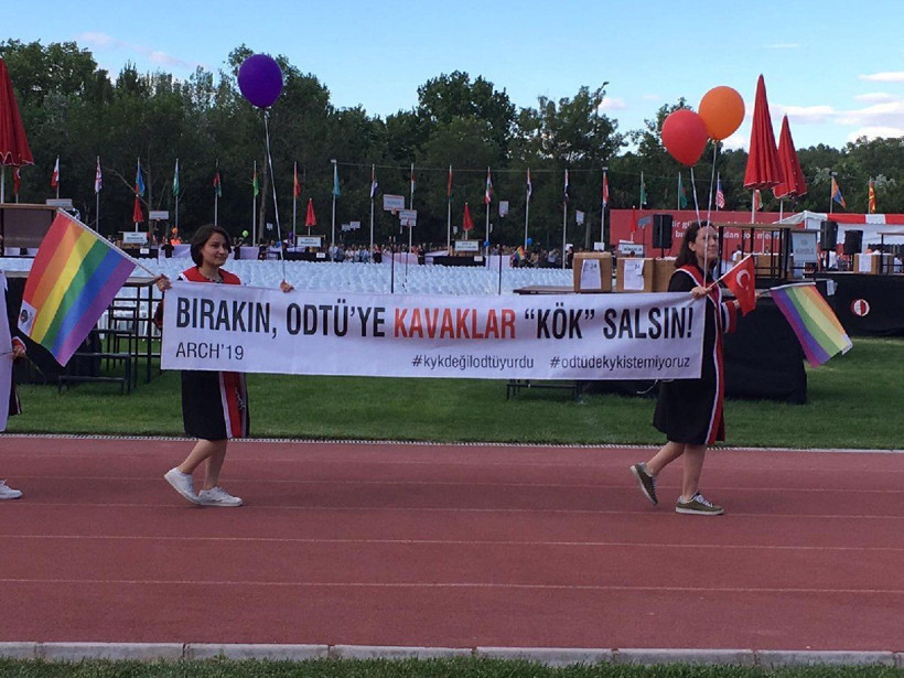 Rektör yasak koymuştu... ODTÜ’de İmamoğlu pankartı! - Resim : 3