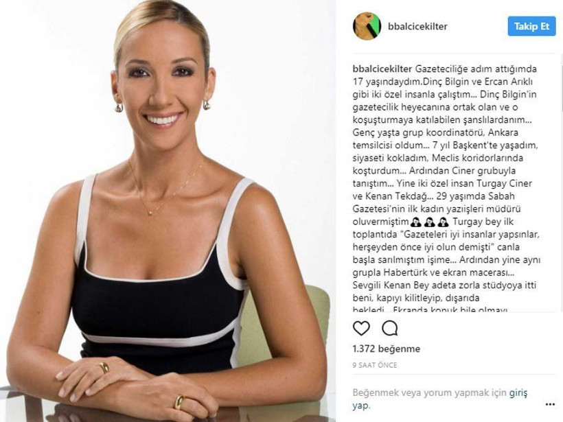 Habertürk'ten ayrılıp Star TV'yle anlaşmıştı. Balçiçek İlter: Haber zorlaştı!