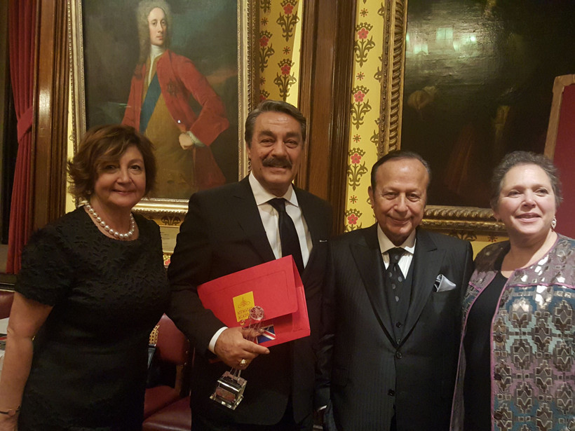 Kadir İnanır'a Lordlar Kamara'sından ödül!