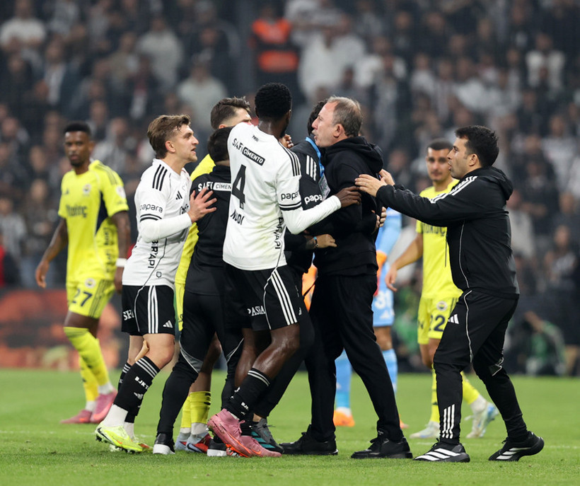 Beşiktaş- Fenerbahçe karşılaştı! Dev derbide 5 gol 2 kırmızı kart var - Resim : 2