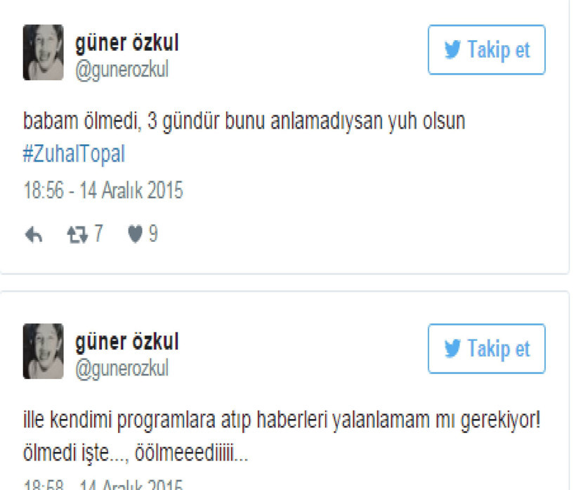 Münir Özkul'un kızı isyan etti!