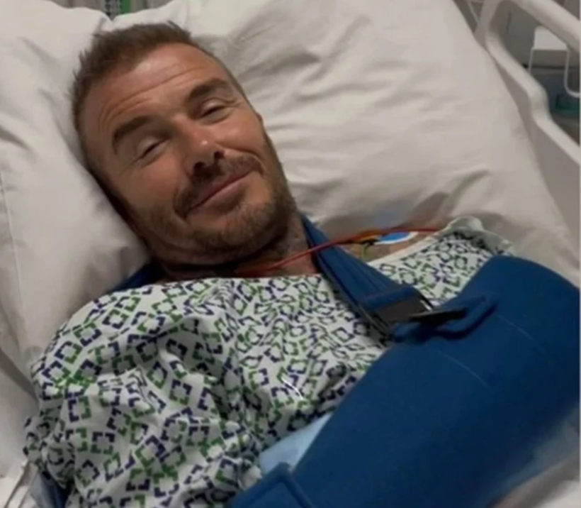 Efsane futbolcu David Beckham hastanelik oldu